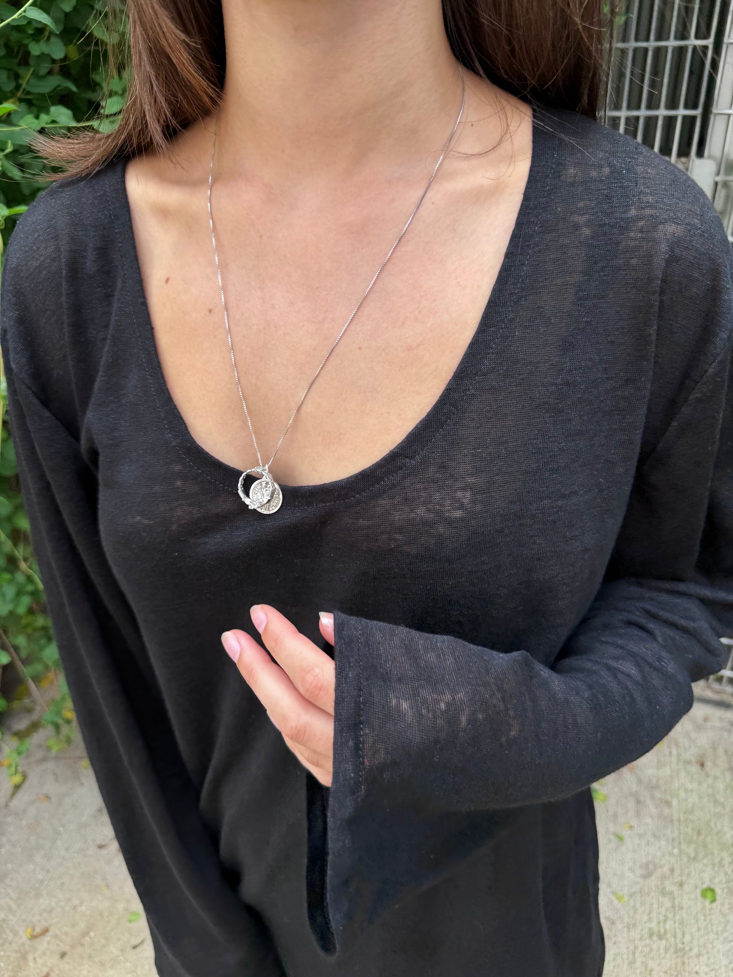 Long Sleeve Mini - Linen Jersey