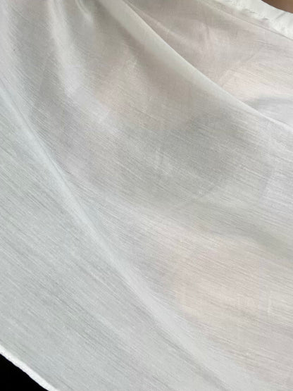 Cape in Silk & Cotton