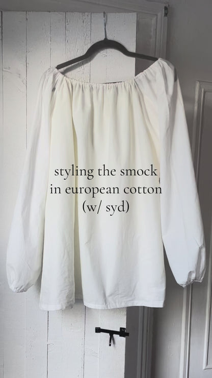 Smock in European Cotton